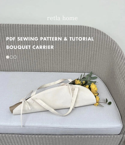 Bouqet Carrier Sewing Pattern