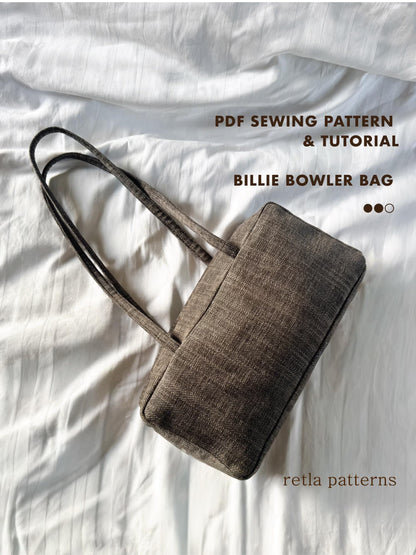 Billie Bowler Bag Sewing Pattern