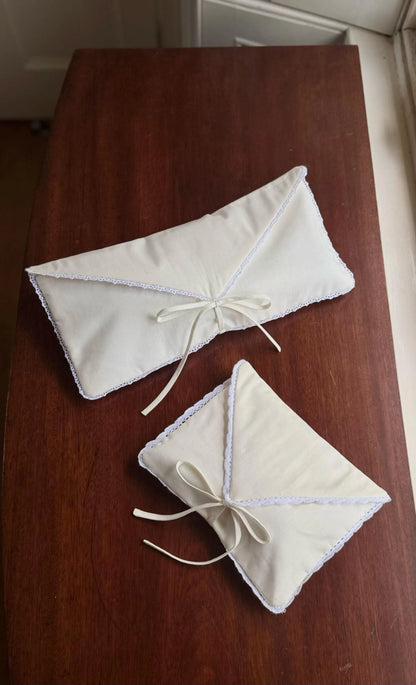 Hair Tool and Cosmetic Pouch Set Sewing Pattern